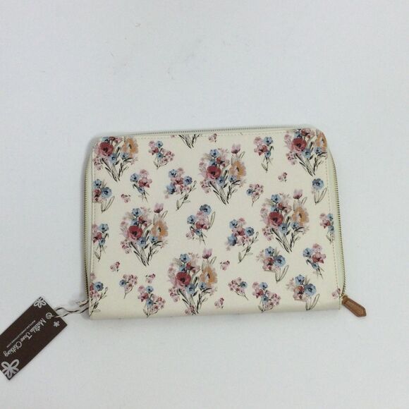 Matilda Jane On The Go Vegan Floral Zip Tablet Tech Organizer Travel Case New - Picture 5 of 11